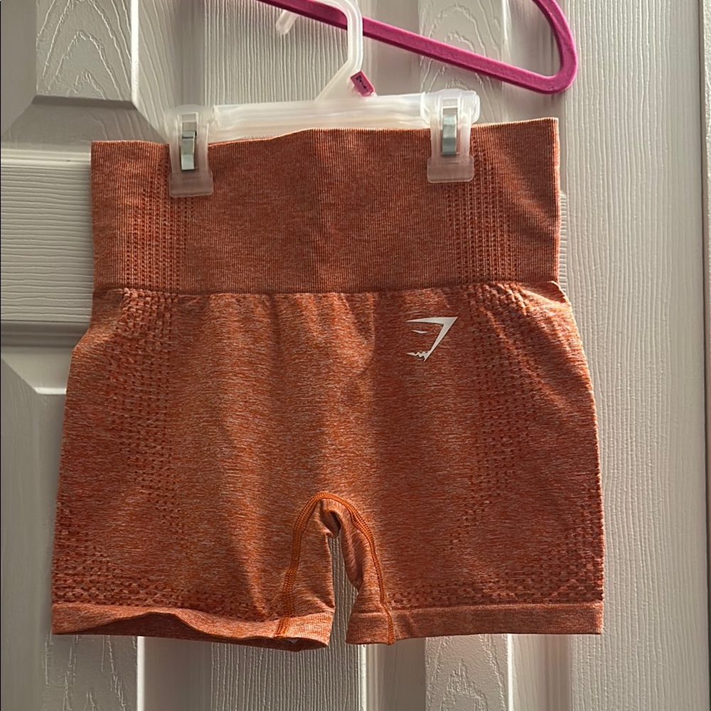 Orange Gym Shorts